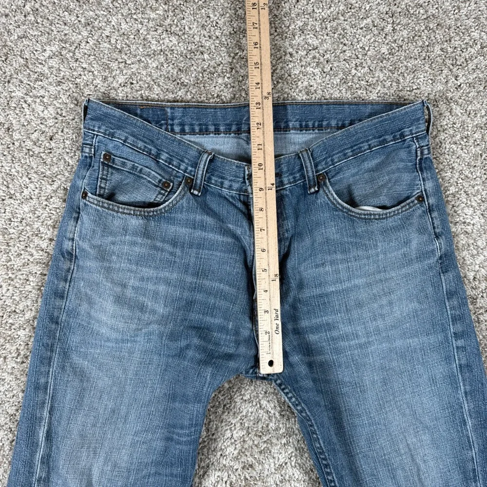 Levi's 527 Jeans Mens‎ 36x32 Blue Slim Bootcut Medium Wash Denim